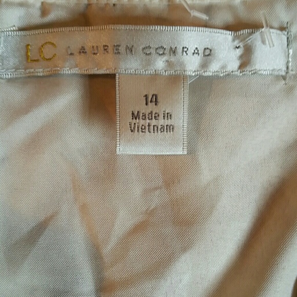 NWOT Lauren Conrad Fit and Flare Lace Dress - Picture 2 of 4